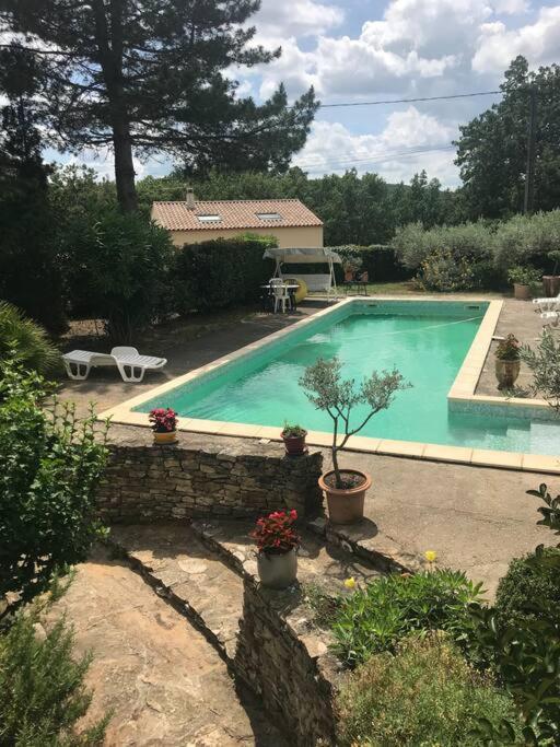 Gite Avec Piscine Au Coeur De La Vallee De La Ceze Saint-Laurent-de-Carnols Eksteriør bilde